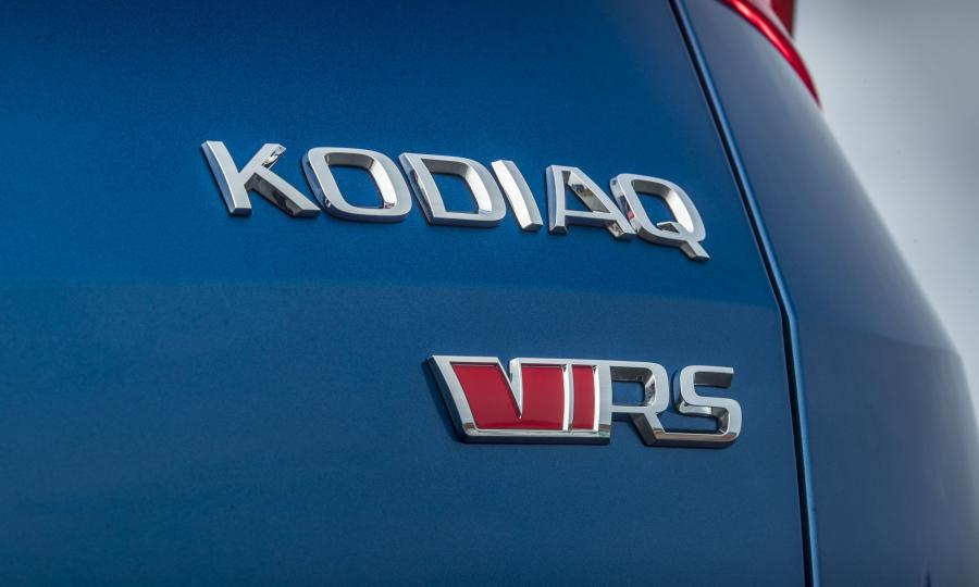 Логотип Skoda Kodiaq vRS 2019 года  (UK) (фото 37 из 40)